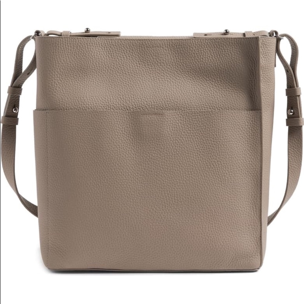 ALLSAINTS Leather Shoulder Tote